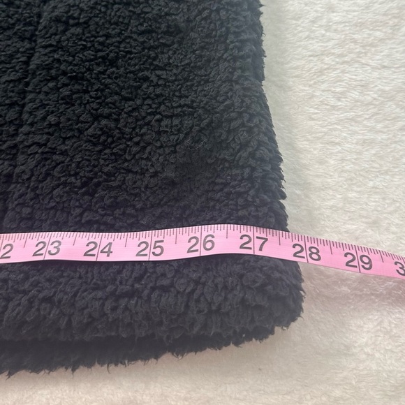 Koolaburra by Ugg Cozy Sherpa 1/4 Zip Pullover Black in Size XL - Picture 11 of 15
